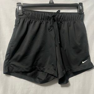 Nike woman’s dri-fit running shorts size S